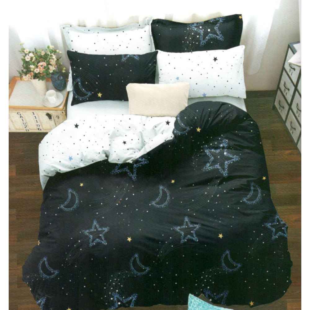 Lenjerie bumbac satinat superior - 4 piese - pat 2 persoane - r4-244