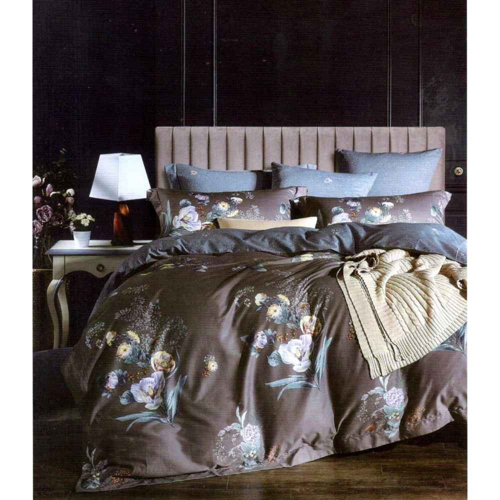 Lenjerie bumbac satinat superior - 4 piese - pat 2 persoane - r4-264