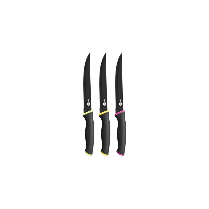Domotti Nero 20471 általános kés 12,7 cm vegyes színekben, többszínű
