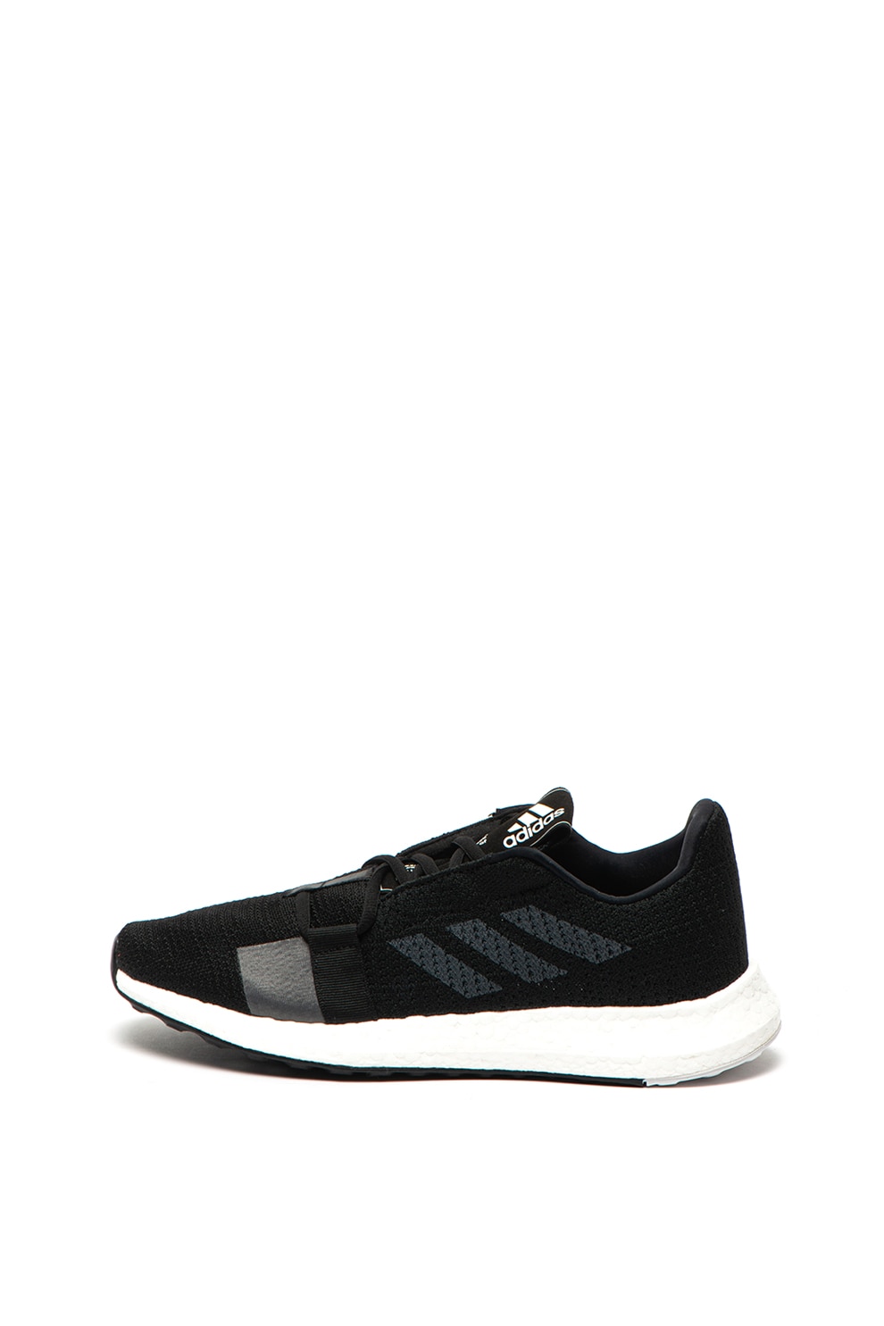 Adidas Performance, Pantofi pentru alergare SenseBOOST, Negru/Gri, 8