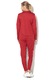Adidas PERFORMANCE, Costum sport cu aplicatie logo, Rosu, M
