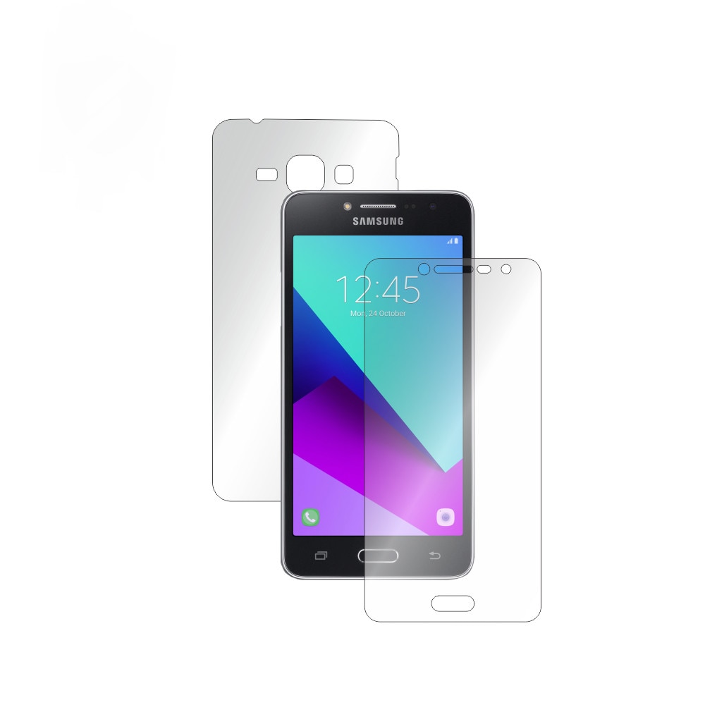 Folie Smart Protection Samsung Galaxy Grand Prime Plus 2016 fullbody,protectie completa ecran si spate+Smart Spray®,Smart Squeegee® si microfibra incluse