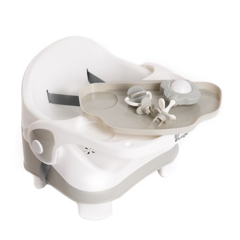 Scaun de masa Bo Jungle Booster, Gri Scaun de masa Bo Jungle Booster, Gri