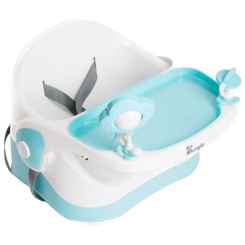 Scaun de masa Bo Jungle Booster, Albastru Scaun de masa Bo Jungle Booster, Albastru