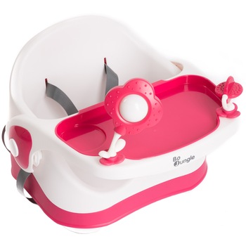 Scaun de masa Bo Jungle Booster, Roz Scaun de masa Bo Jungle Booster, Roz