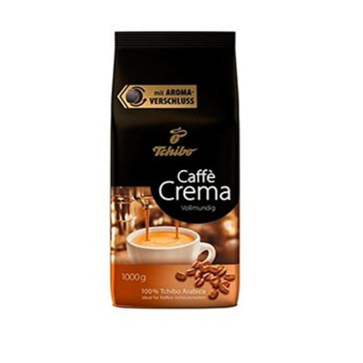 Cafea prajita boabe 100% arabica Tchibo Caffe Crema Intense 1kg