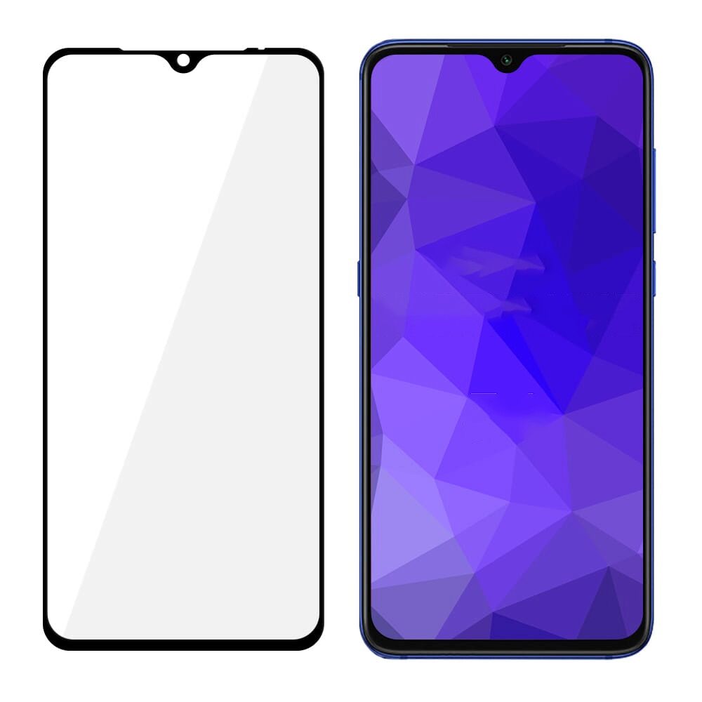 Folie Sticla 3MK HardGlass Max pentru Xiaomi Mi 9, 3D, Full Cover (Acopera Tot Ecranul), Negru