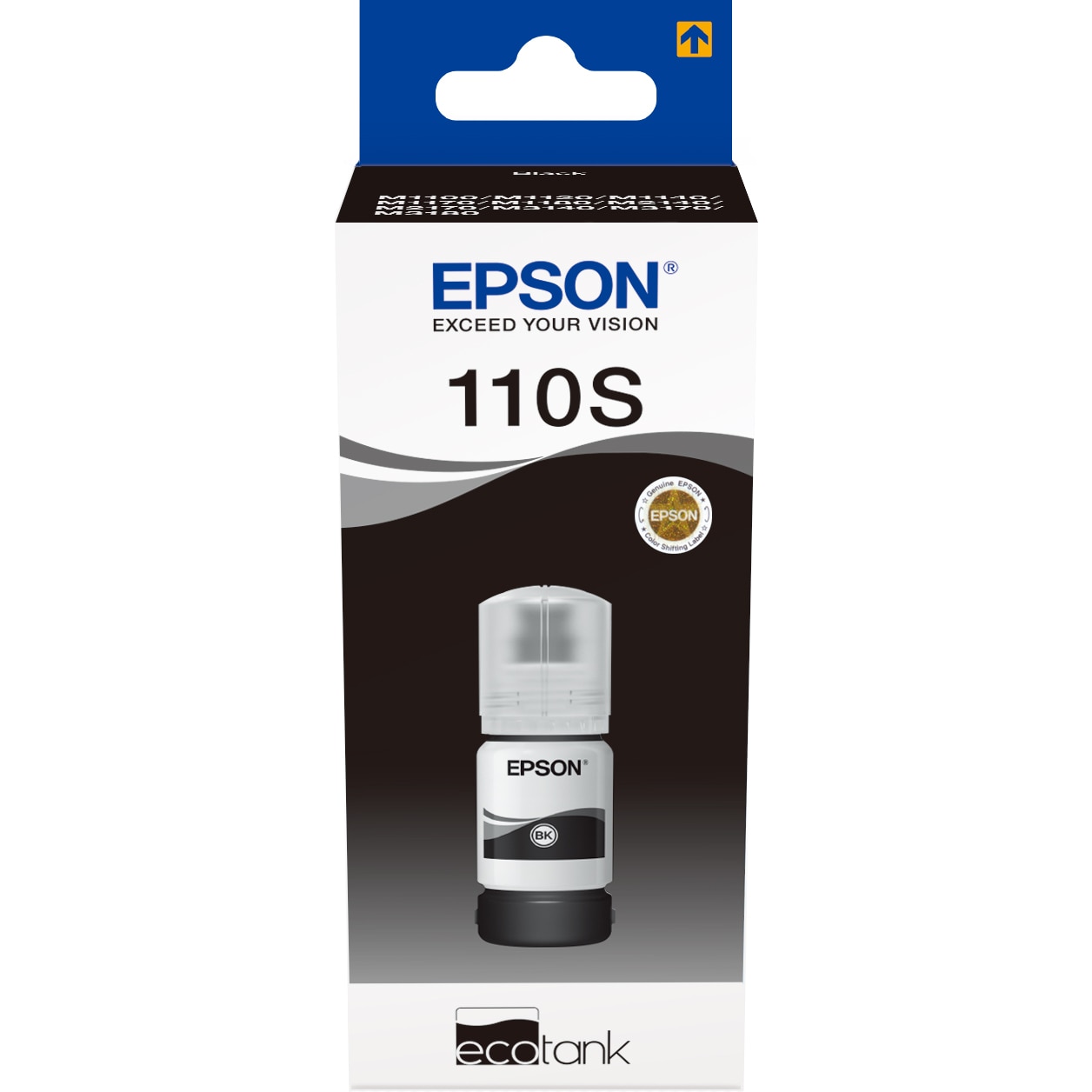 Flacon Epson 110S Eco Tank, Negru