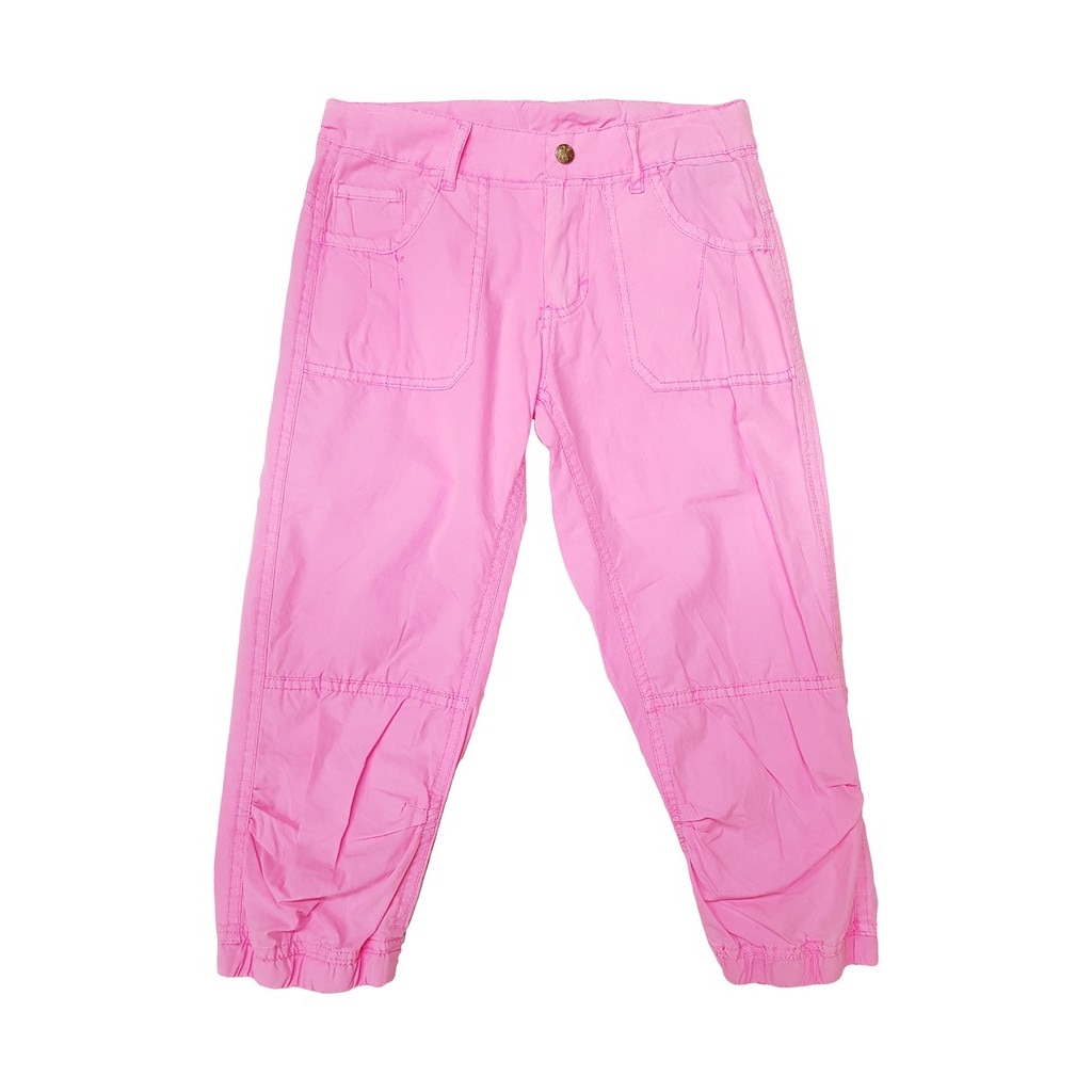 Pantaloni GLO-S 3/4, Roz, 122-128cm, 7-8ani