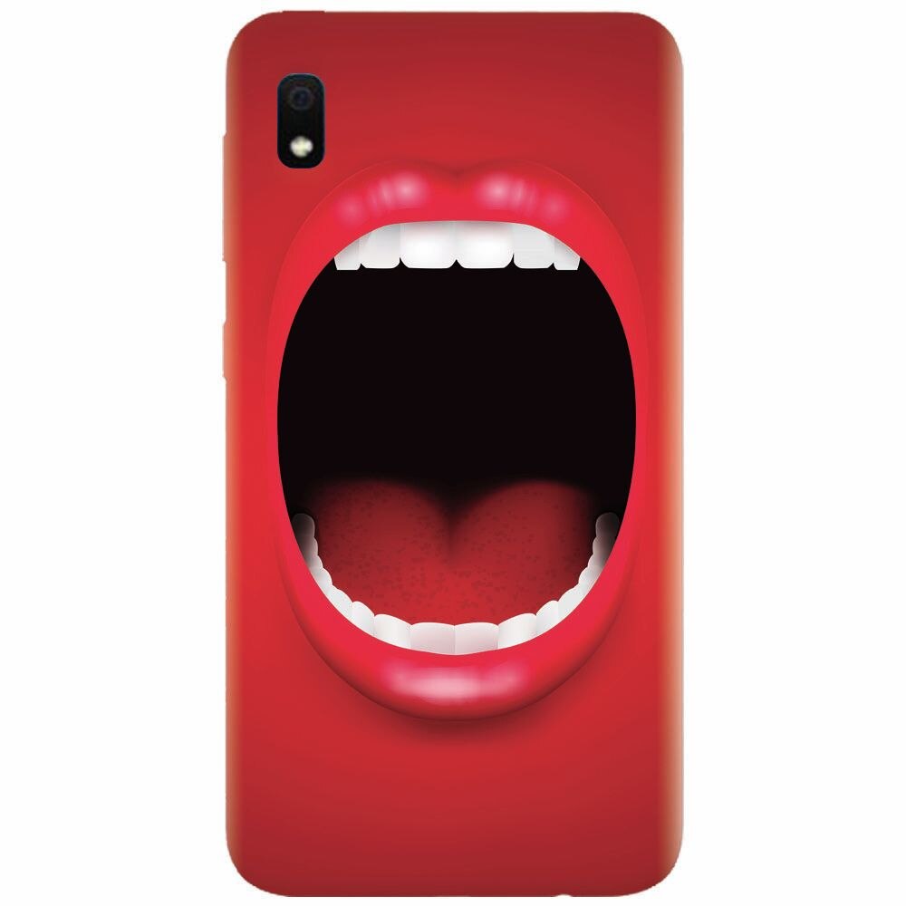 Husa silicon pentru Samsung Galaxy A10, Big Mouth