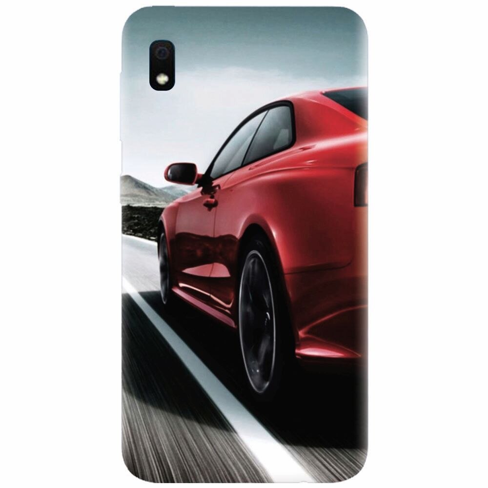 Husa silicon pentru Samsung Galaxy A10, Car On Road
