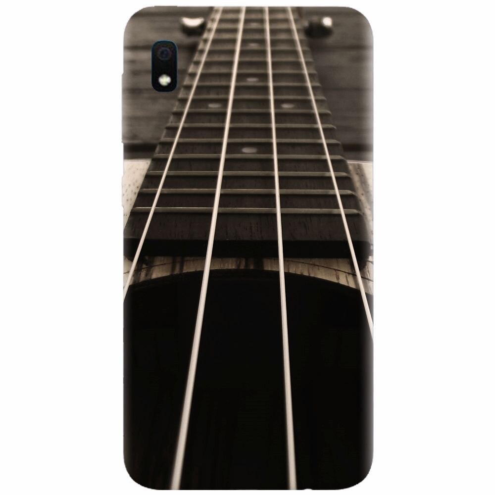 Husa silicon pentru Samsung Galaxy A10, Bass Guitar