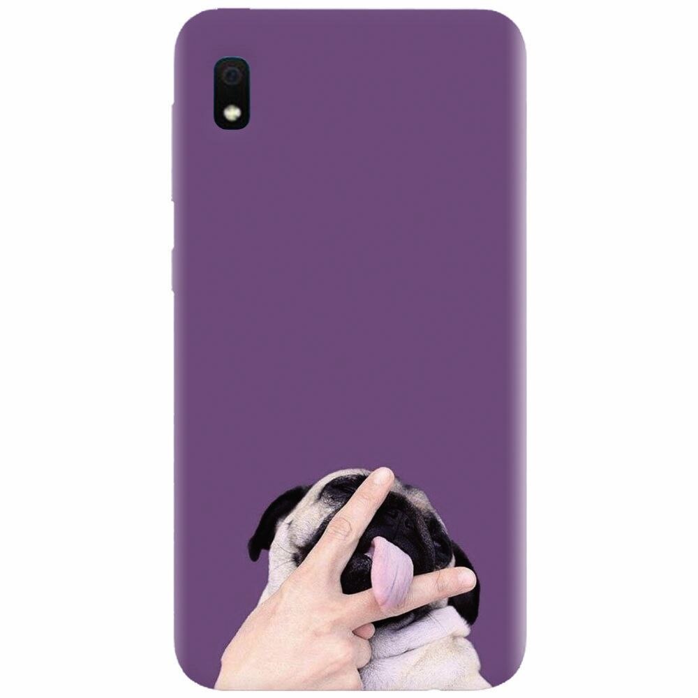Husa silicon pentru Samsung Galaxy A10, Cute Dog 2