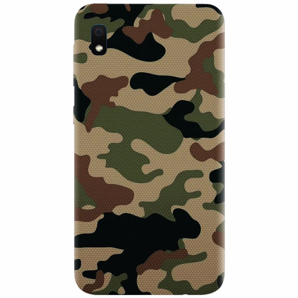 Husa silicon pentru Samsung Galaxy A10, Camuflaj