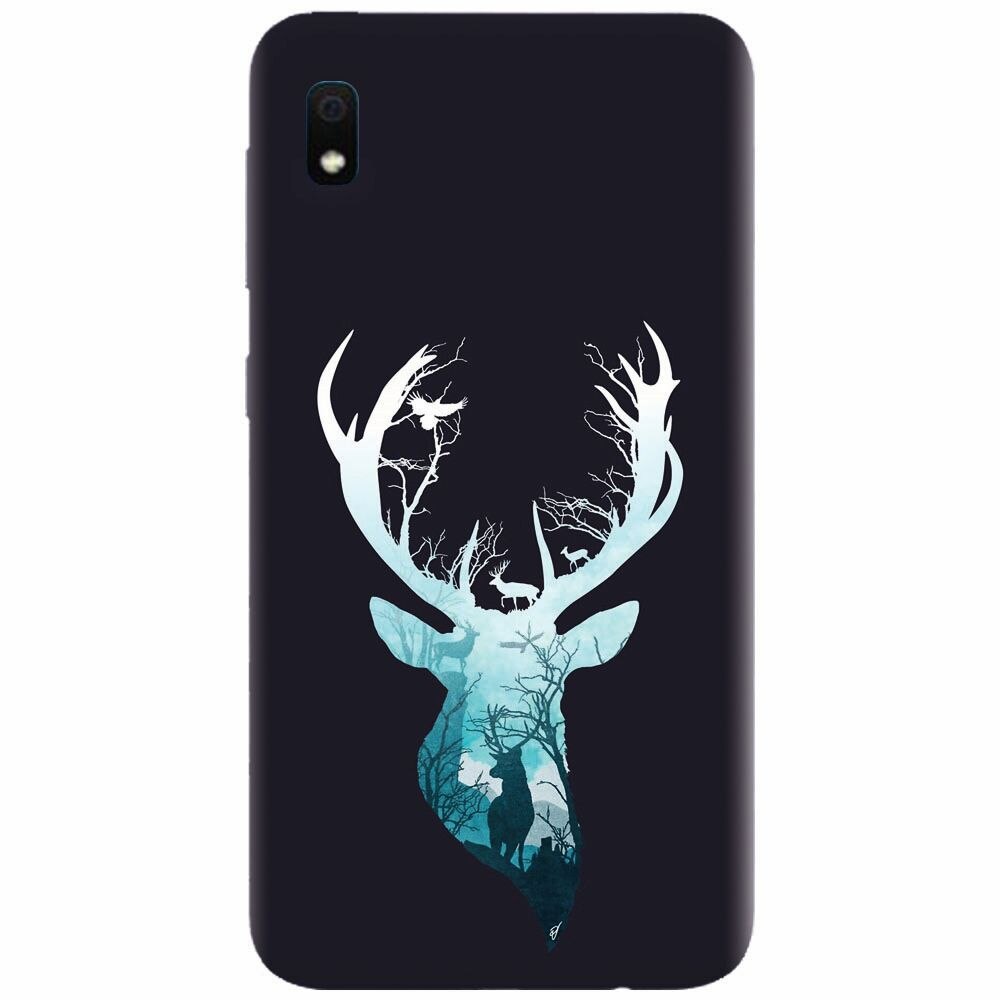 Husa silicon pentru Samsung Galaxy A10, Cerb