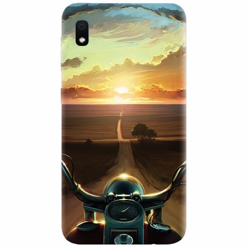 Husa silicon pentru Samsung Galaxy A10, Country Road