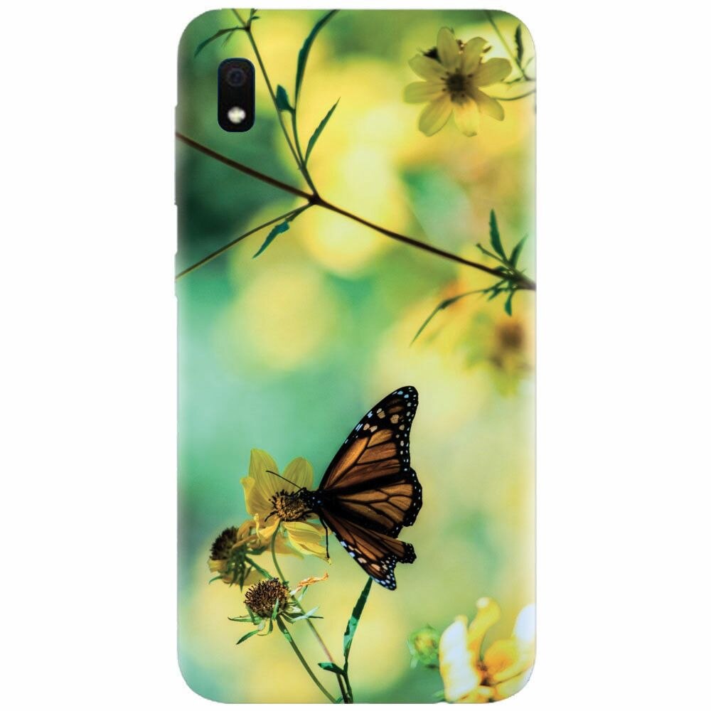 Husa silicon pentru Samsung Galaxy A10, Butterfly