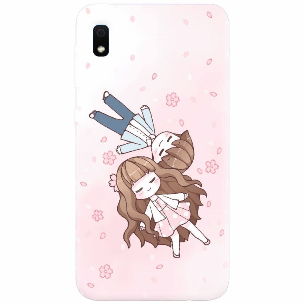 Husa silicon pentru Samsung Galaxy A10, Cute Couple