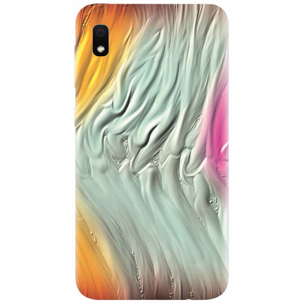 Husa silicon pentru Samsung Galaxy A10, Attractive Abstract Design