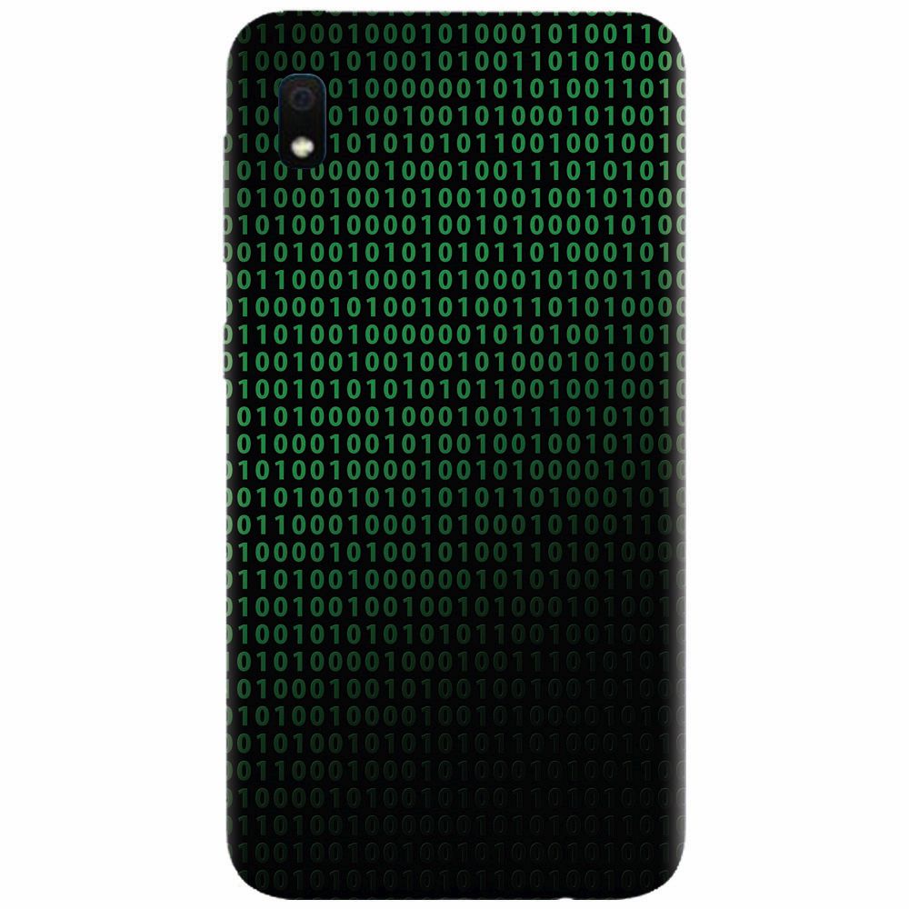 Husa silicon pentru Samsung Galaxy A10, Binary Code