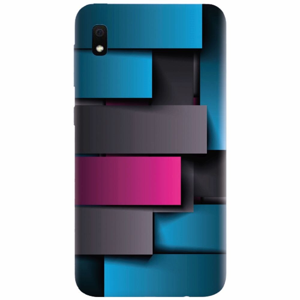 Husa silicon pentru Samsung Galaxy A10, Cool Abstract