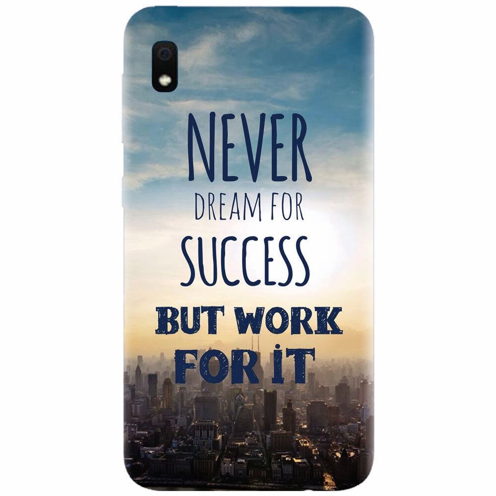 Husa silicon pentru Samsung Galaxy A10, Never Dream