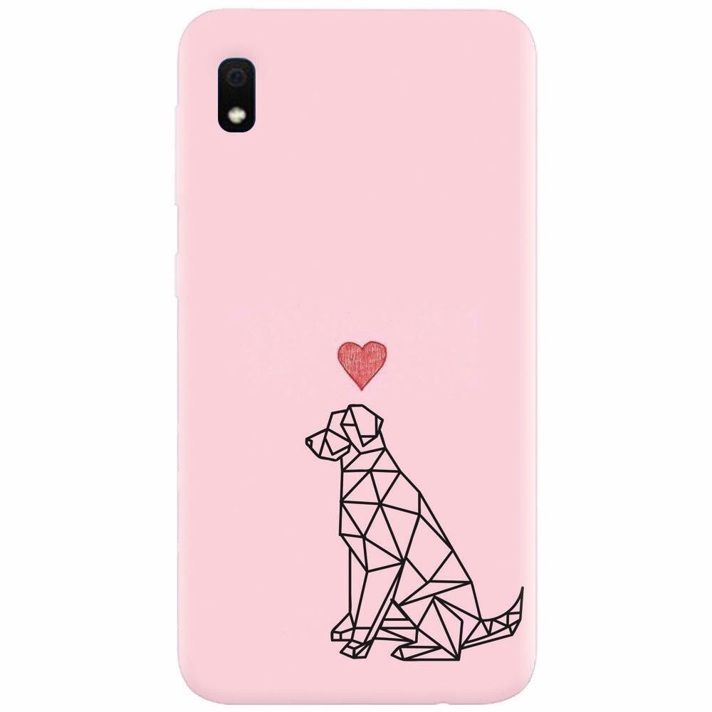 Husa silicon pentru Samsung Galaxy A10, Love Dog