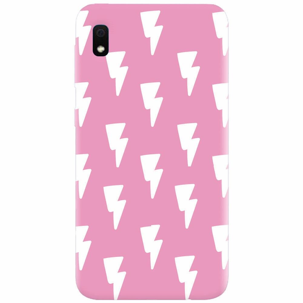 Husa silicon pentru Samsung Galaxy A10, Electric Pink