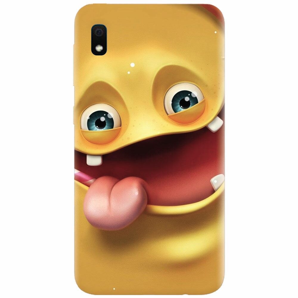 Husa silicon pentru Samsung Galaxy A10, Cute Monster