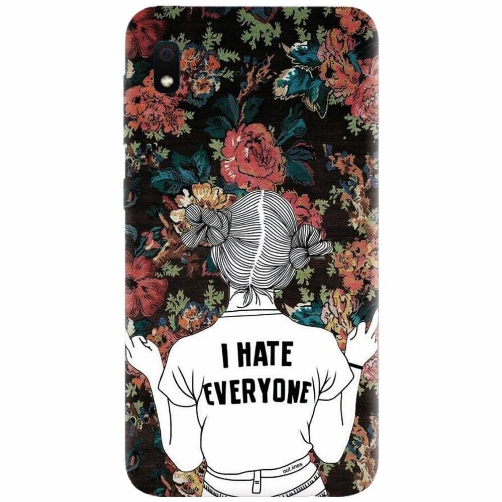 Husa silicon pentru Samsung Galaxy A10, I Hate Everyone