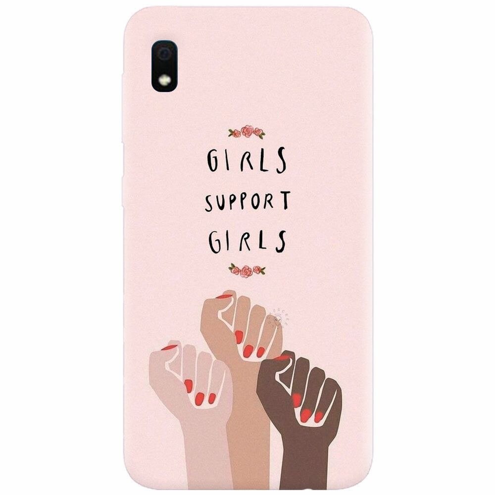 Husa silicon pentru Samsung Galaxy A10, Girls Supportgirls