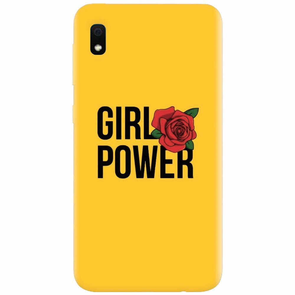 Husa silicon pentru Samsung Galaxy A10, Girl Power