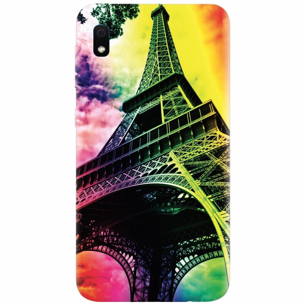 Husa silicon pentru Samsung Galaxy A10, Eiffel Tower 002