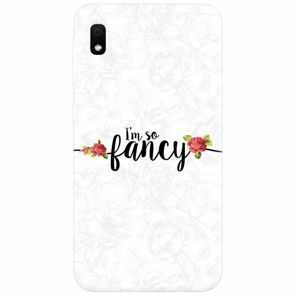 Husa silicon pentru Samsung Galaxy A10, Im So Fancy Floral