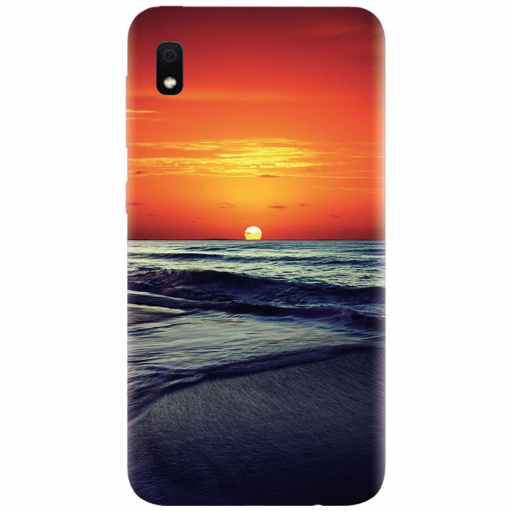 Husa silicon pentru Samsung Galaxy A10, Ocean Sunset