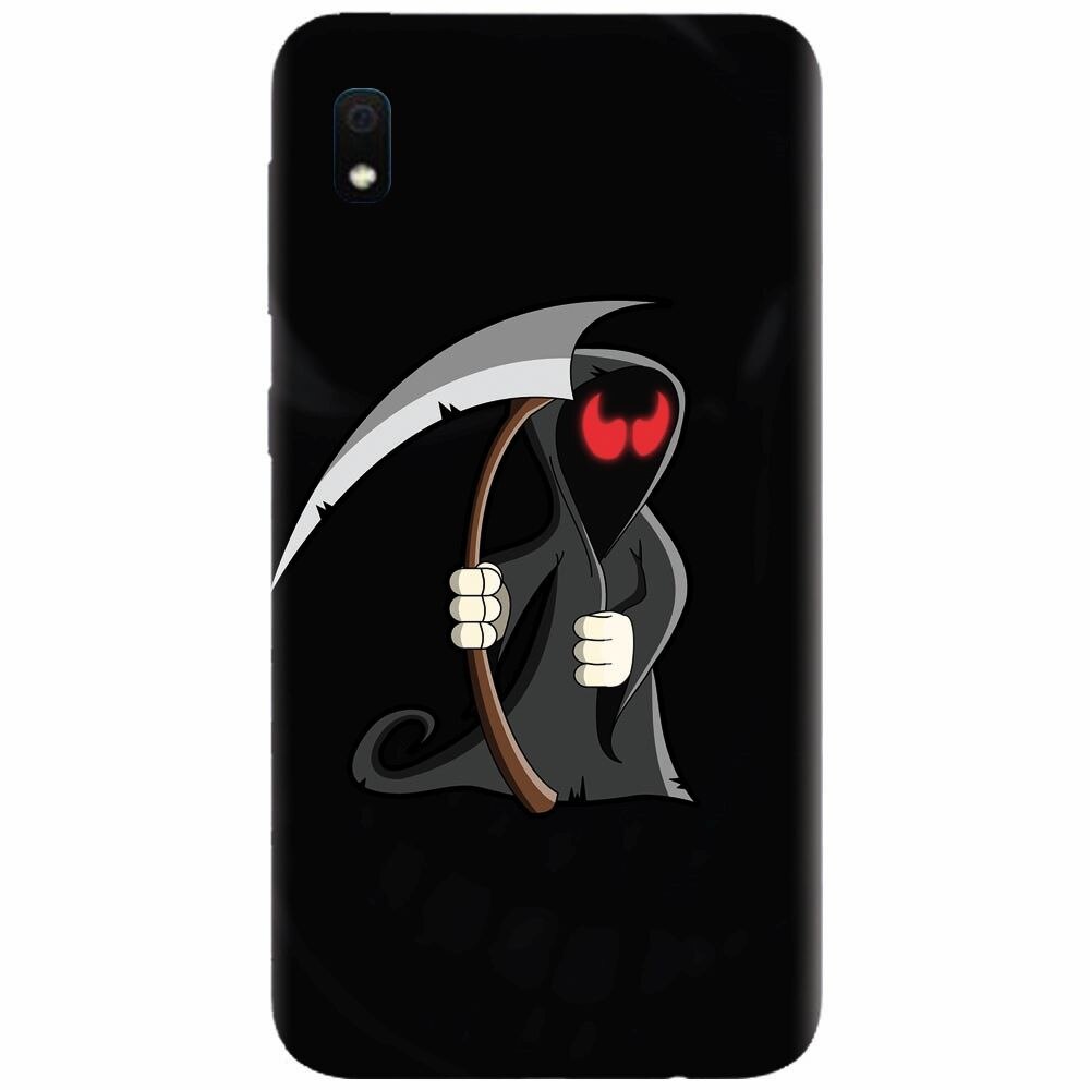 Husa silicon pentru Samsung Galaxy A10, Grim Reaper