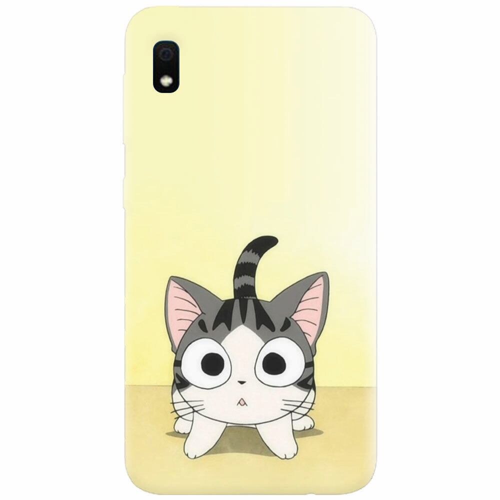Husa silicon pentru Samsung Galaxy A10, Cute Ktty
