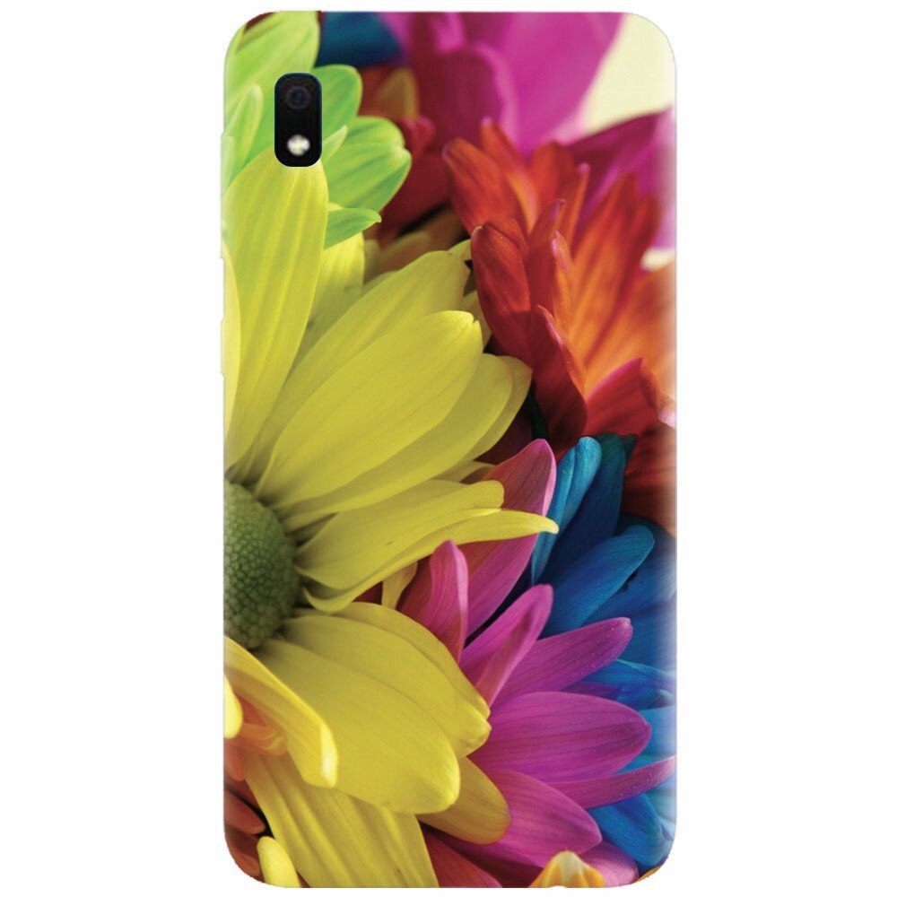 Husa silicon pentru Samsung Galaxy A10, Flower