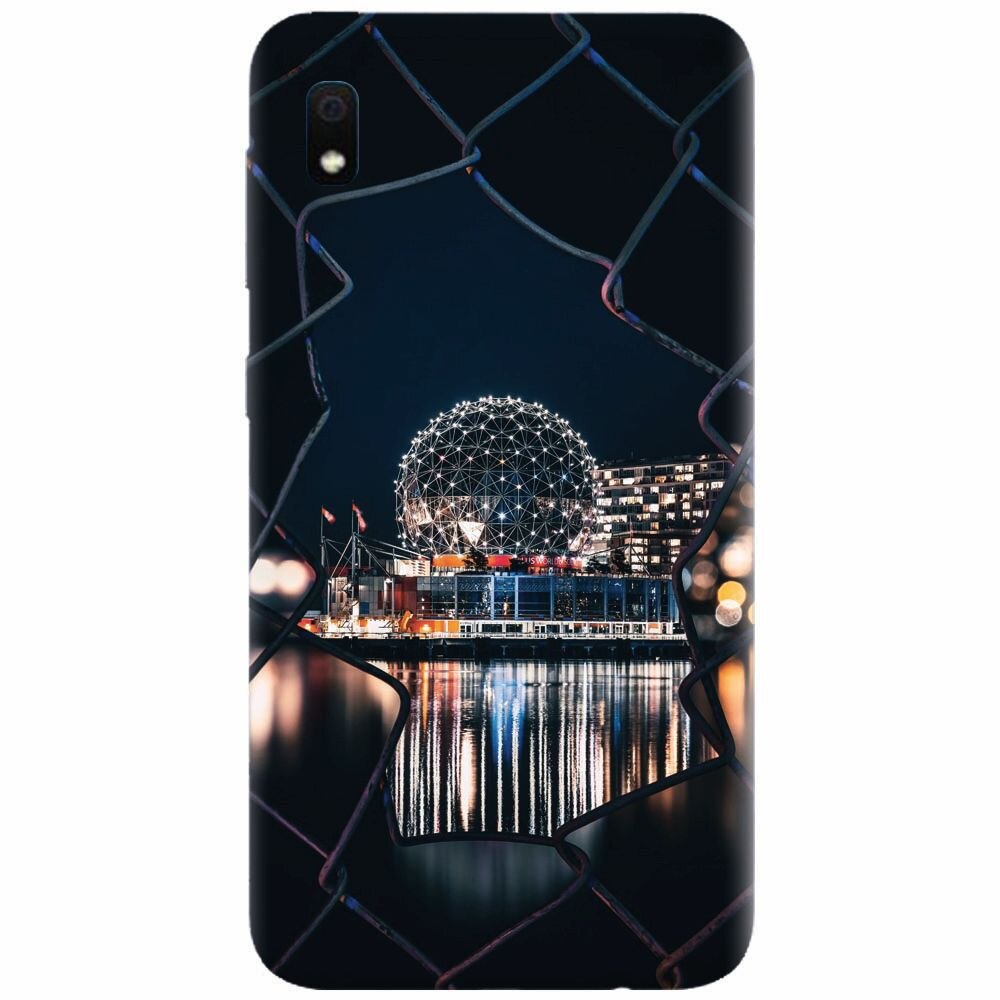 Husa silicon pentru Samsung Galaxy A10, Abstract Architectural Design