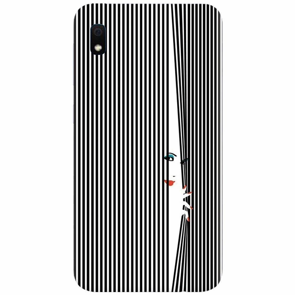 Husa silicon pentru Samsung Galaxy A10, Stripe