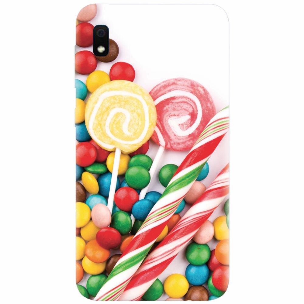 Husa silicon pentru Samsung Galaxy A10, Sweet Colorful Candy