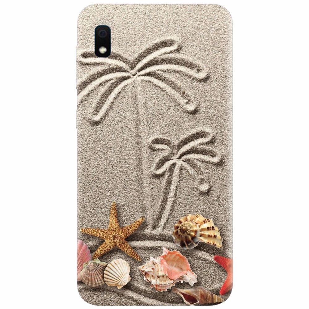 Husa silicon pentru Samsung Galaxy A10, Beach Sand