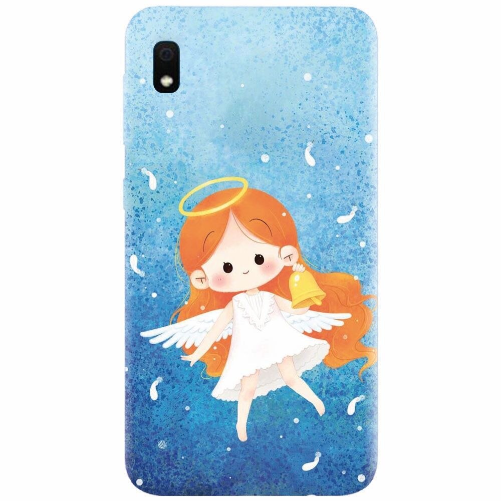 Husa silicon pentru Samsung Galaxy A10, Cute Angel