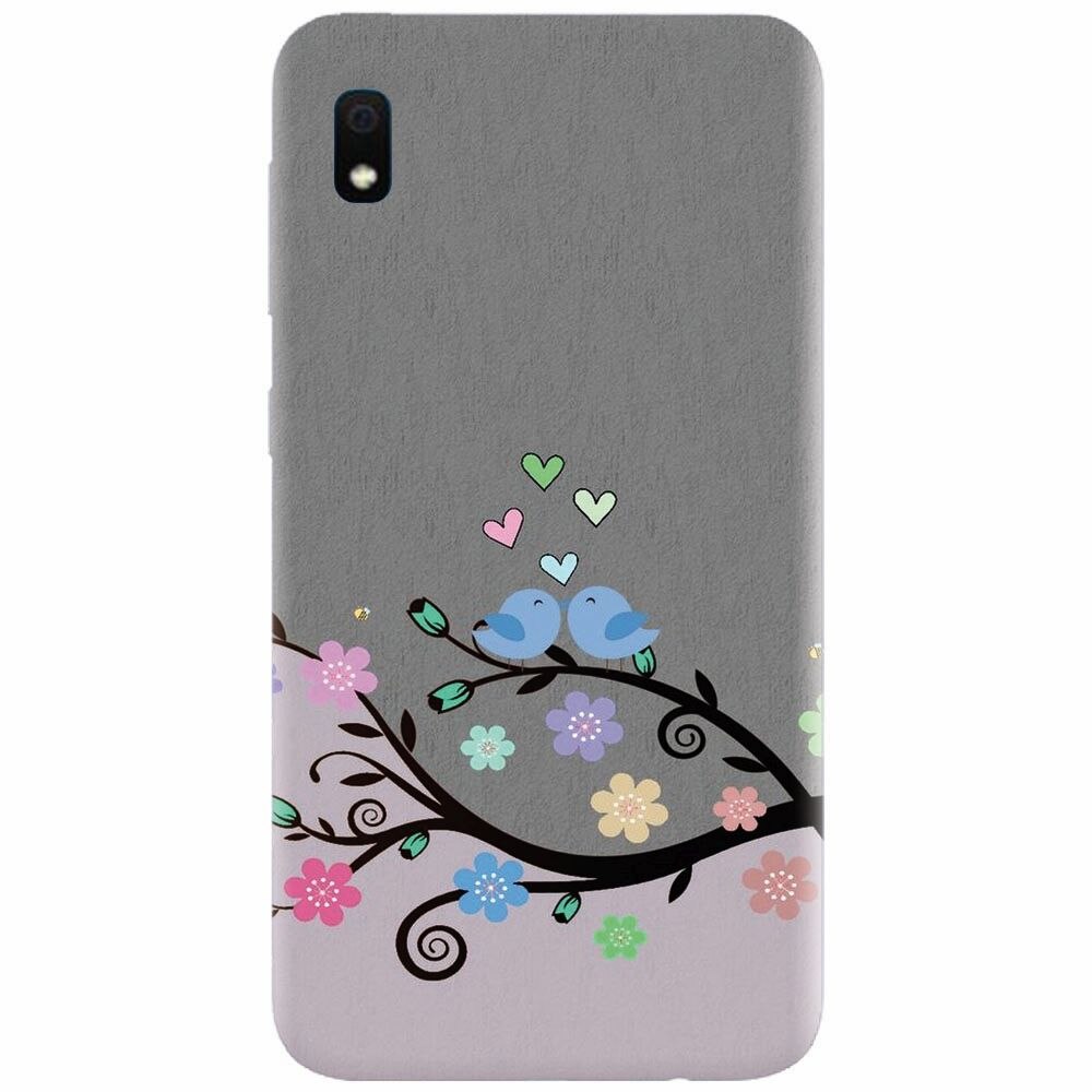 Husa silicon pentru Samsung Galaxy A10, Bird Love