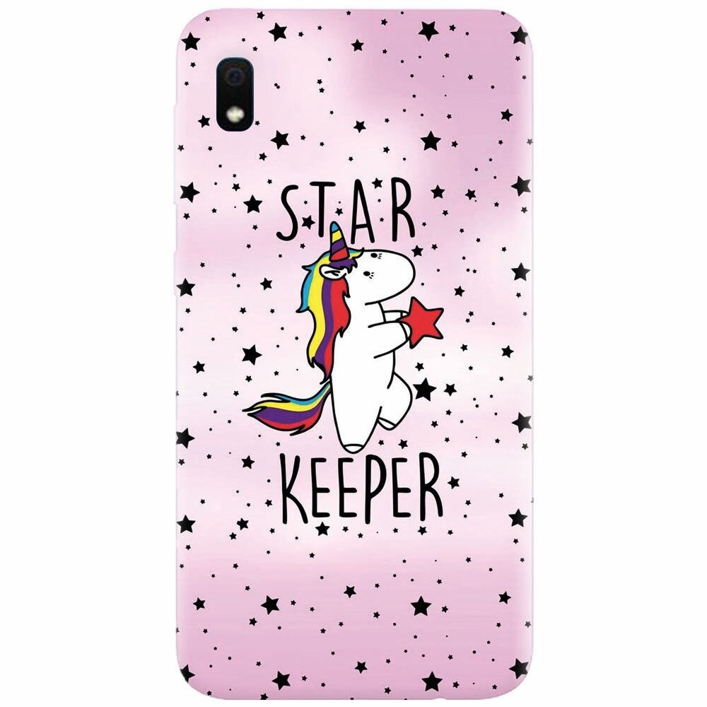 Husa silicon pentru Samsung Galaxy A10, Unicorn Star Keeper