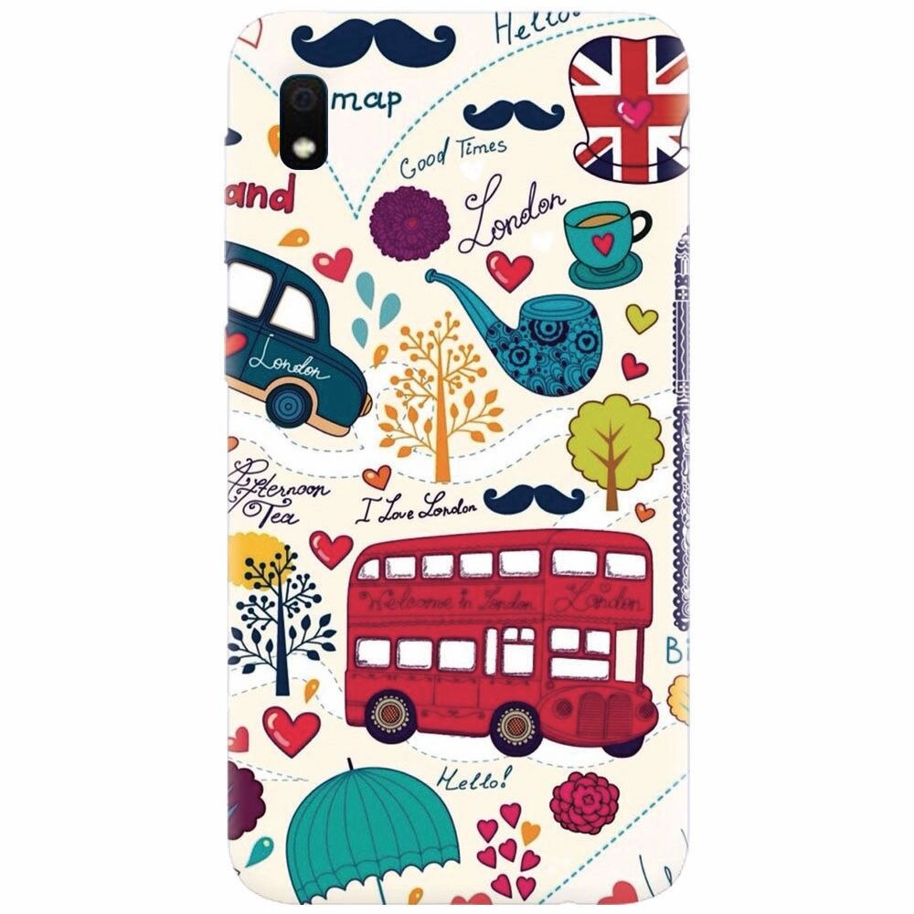 Husa silicon pentru Samsung Galaxy A10, Welcome In London