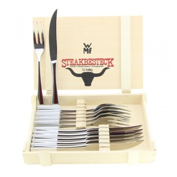 Set Tacamuri 12 piese Steak in Cutie Lemn - WMF Set Tacamuri 12 piese Steak in Cutie Lemn - WMF