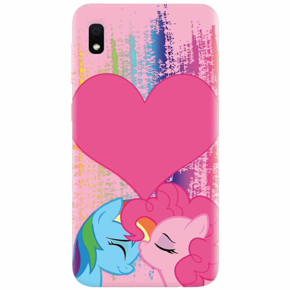 Husa silicon pentru Samsung Galaxy A10, Pinkie Kiss