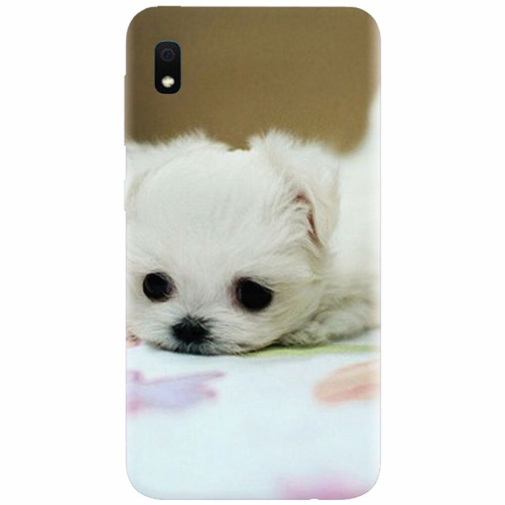 Husa silicon pentru Samsung Galaxy A10, Puppies 001