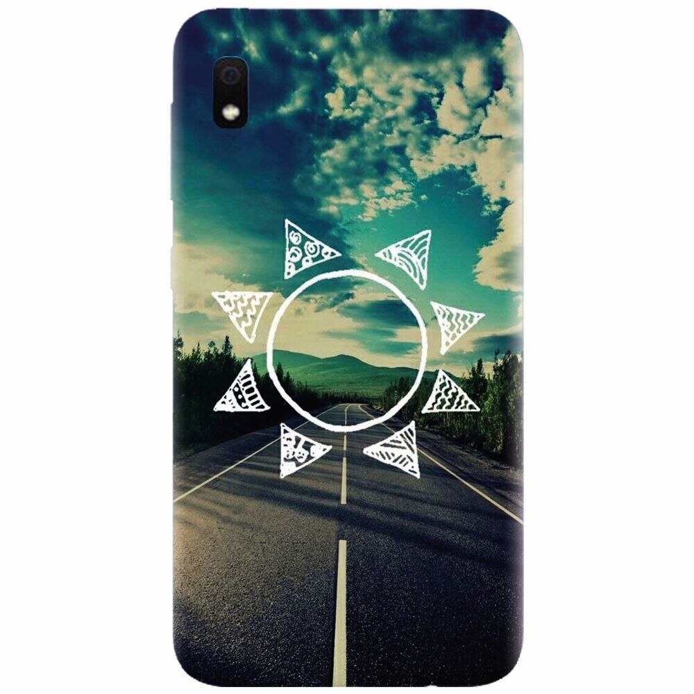 Husa silicon pentru Samsung Galaxy A10, Sun On The Road